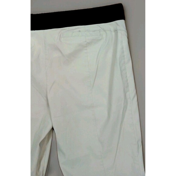 Simply Vera Vera Wang Women’s XL Cropped Pants Pull-On Khaki Stretch Comfort EUC - Picture 6 of 8